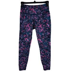 Sweaty Betty SZ 4 Power 7/8 Leggings Low-Rise Pocket Drawstring Stretch Sculpt